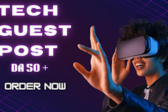 do guest post on high da tech website with do follow links
