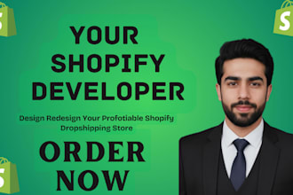 create shopify store, website