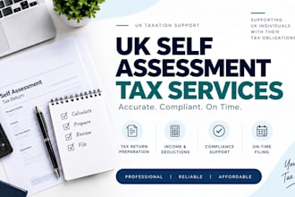 prepare and file your UK self assessment tax return accurately