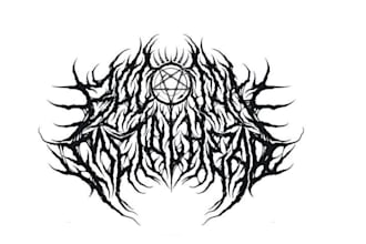 create name with metal logo style