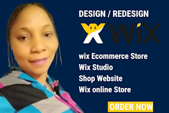 build wix ecommerce, online store, shop website, wix studio website