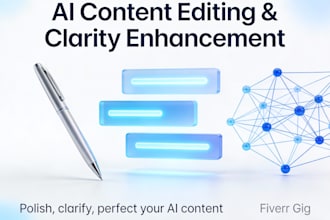 edit and improve ai generated content for clarity