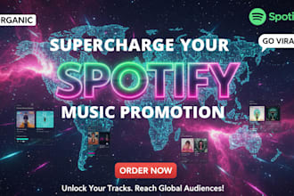 promote your spotify music and make it viral spotify