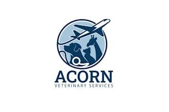 design veterinary transport services logo