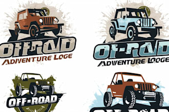 do high quality off road adventure logo design