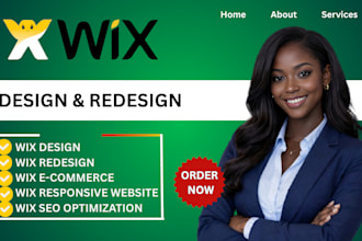 design luxury wix webite redesign wix website design wix website redesign wix