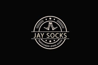 create a vintage logo for a start up sock company