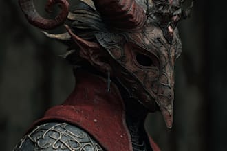 fantasy horror and fantasy horror character