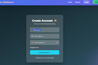 create a dynamic website for you