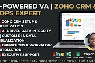 be your ai powered operations support VA and CRM specialist