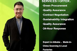 work on green procurement   sustainable supply chain sourcing