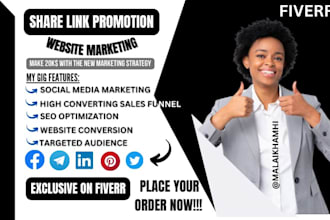 shoutout promote share link to active 120m USA UK fb twitter, linkedin nft users