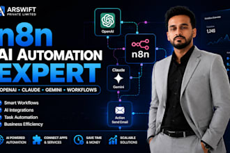 build ai agents and n8n automation workflows with chatgpt and apis
