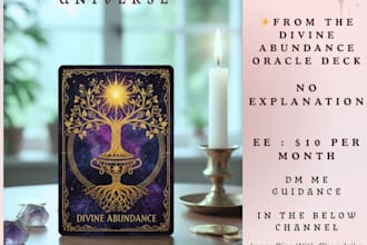 provide personalized daily divine abundance oracle guidance