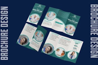 design trifold brochure design, catalog, workbook, menu