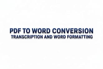 convert PDF to editable word accurately