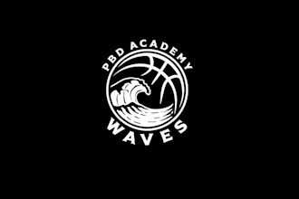 design waves basketball logo