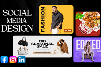 design social media posts and advertisements