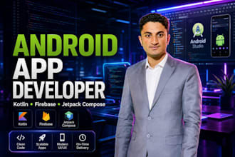 develop a modern android app using kotlin, jetpack compose