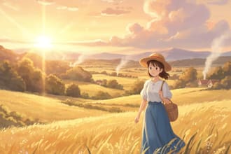 create authentic japanese 2d anime illustration