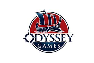 design monogram odyssey board game store logo