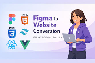 convert your figma design into a website