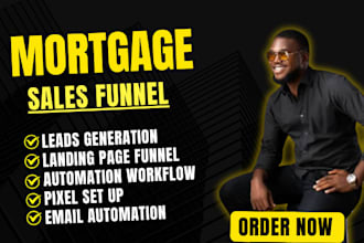 mortgage leads final expense leads mortgage website landing page sales funnel