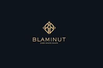 create a sleek, modern minimalist business logo that represents your brand