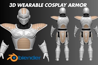 sculpt 3d cosplay model 3d mask 3d cosplay armor print and paint for 3d printing