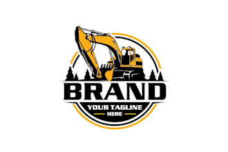 create professional and specially excavation logo design