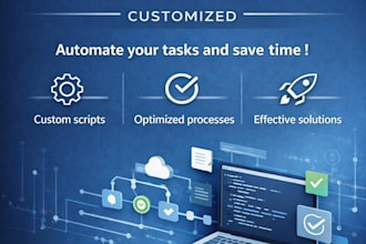 create a automation script in python