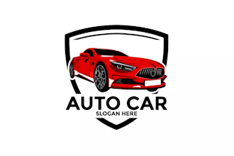 design eyecatching auto detailing, car wash, automotive logo