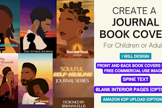 create a beautiful journal cover for children or adults