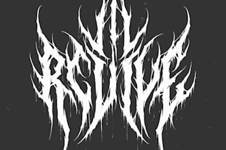 design a logo for your rock or metal band