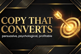 write persuasive copy that converts readers into customers