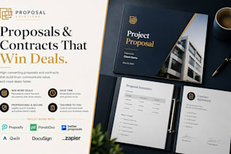 do proposals contracts zapier proposify pandadoc better proposals qwilr docusign