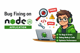 fix bugs and errors in your node js application