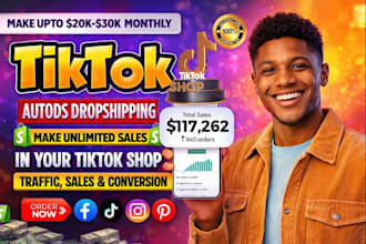 setup tik tok shop promote shopify tiktok shop dropshipping or tiktok shop ads