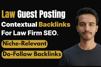 legal guest posting and contextual backlinks for law firm SEO