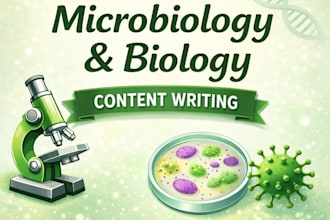 write clear and accurate microbiology and biology articles