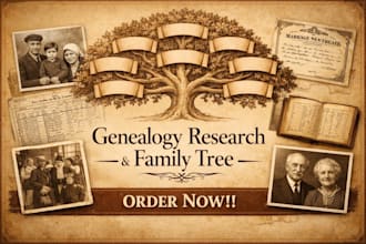 do genealogy research for your family tree