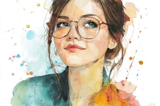 do watercolor painting as realistic painting for you
