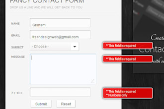make login and register form with all security checks