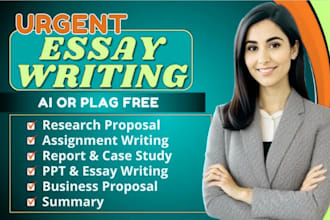 do essay writing, report, apa paper,assignment, research and summary