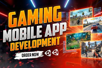 develop unity 2d game, unity 3d game, unity game development
