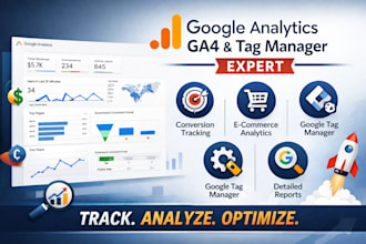 setup google analytics 4, ga4, and tag manager
