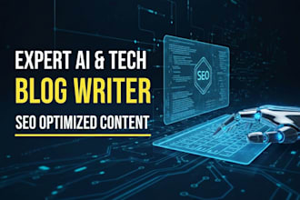 write high quality technology and ai blog articles