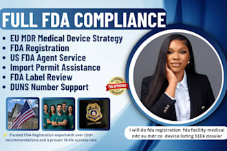 do fda registration and compliance , US fda agent service , label review