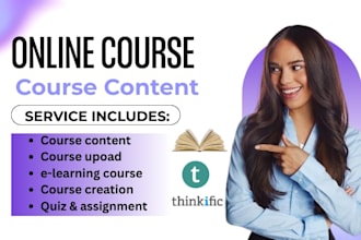 create online course creation course content course curriculum training course