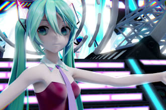create amazing mmd model, sfm, vrm, vroid, gmod, furry avatar, mmd pv, vrchat